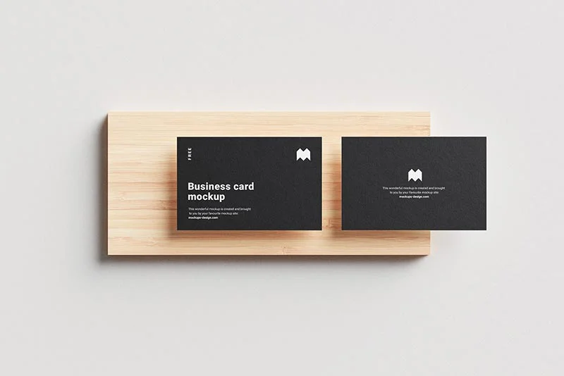 Business-cards-on-wood-tile-mockup-3