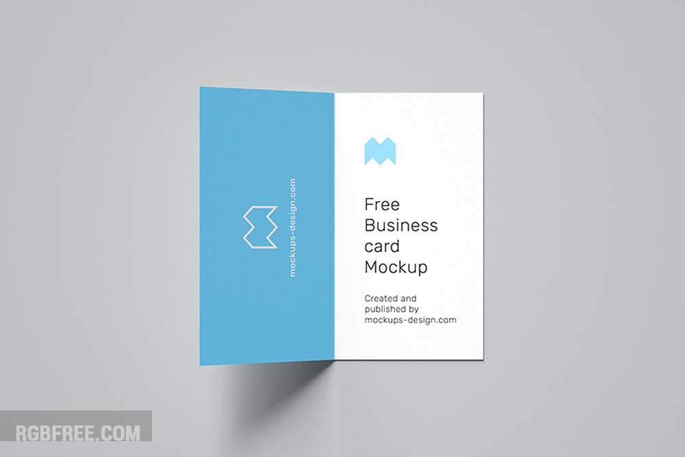 Folded-Business-Card-Mockup-4