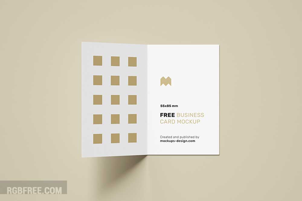 Free-folded-business-cards-mockup-4