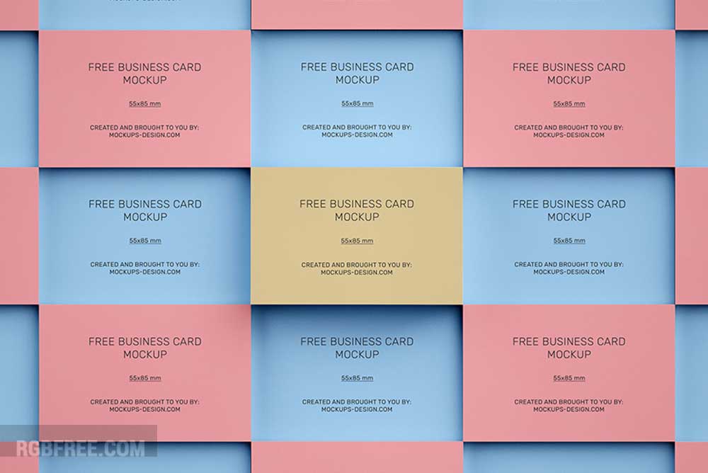 Free-stacked-business-cards-mockup-2