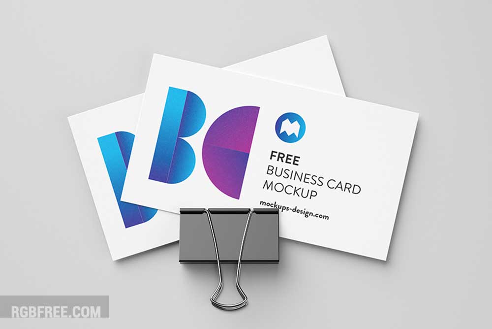 Business-card-with-foldback-clip-mockup-1