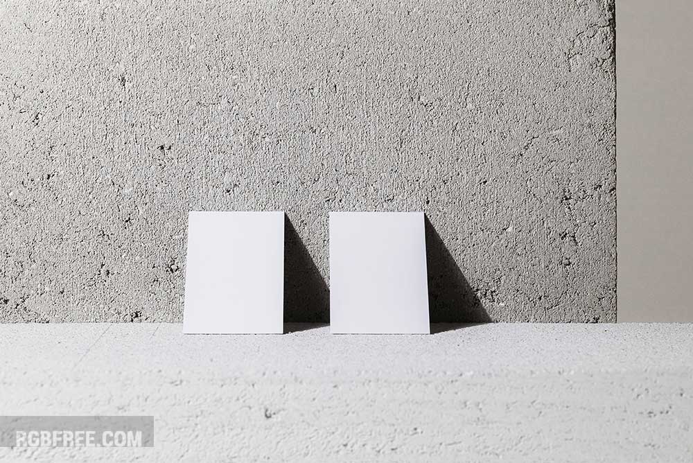 Business-cards-on-a-concrete-mockup-1