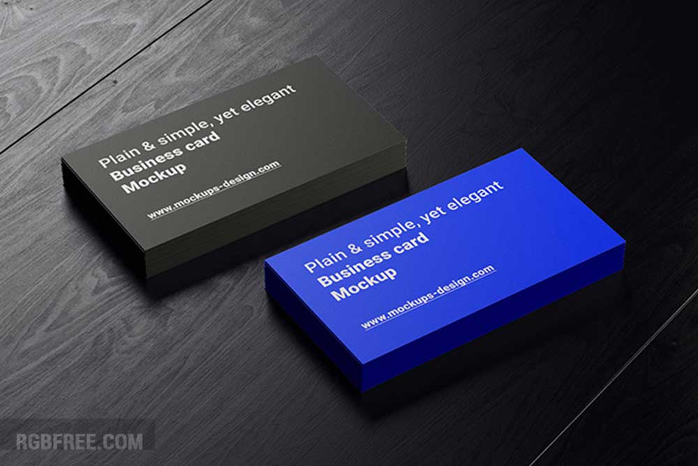 Business-cards-on-dark-wood-mockup-2