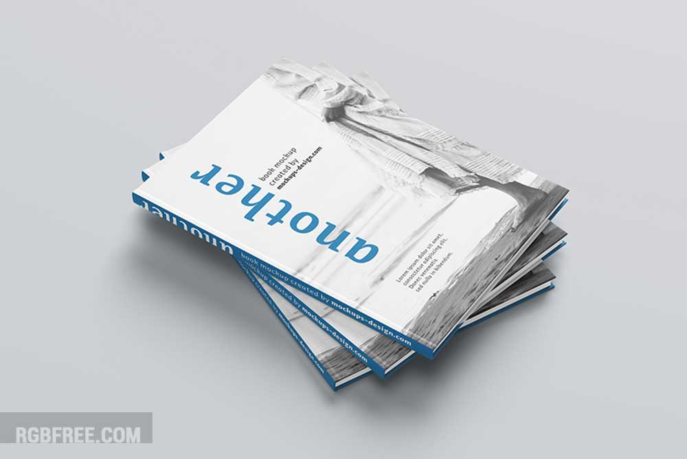 Free-A4-hardcover-book-mockup-1