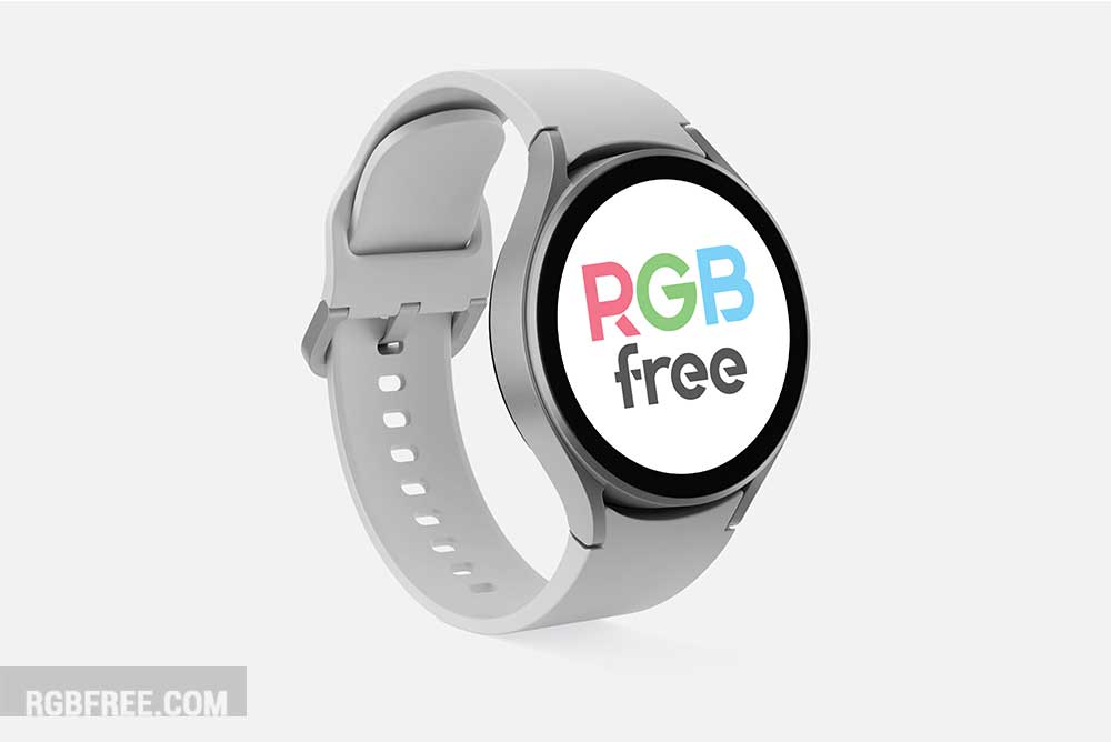 Free Samsung Galaxy Watch 4 mockup