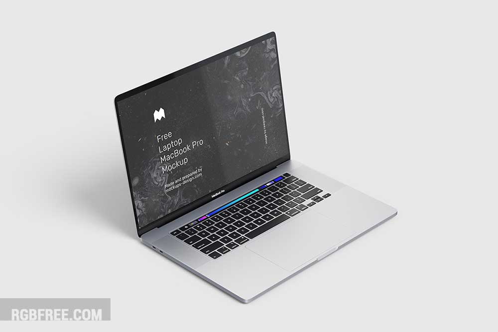 Free MacBook Pro mockup