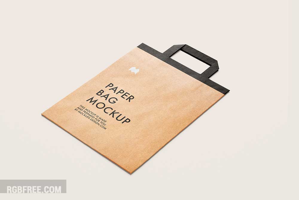 Free-flattened-paper-bag-mockup-1