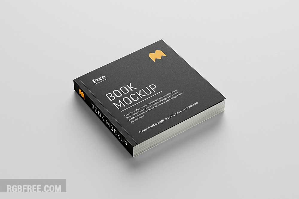 Free-square-book-mockup-8