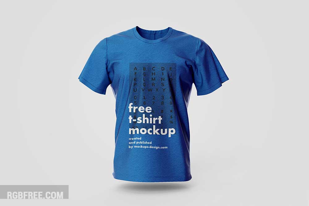 Free t-shirt mockup