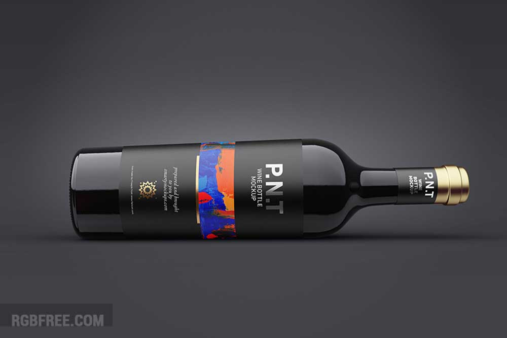 Free-wine-bottle-mockup-1