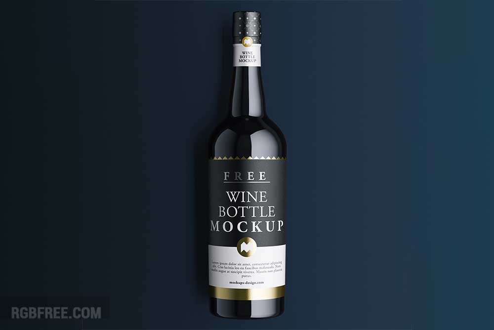 Free-wine-bottle-mockup-3