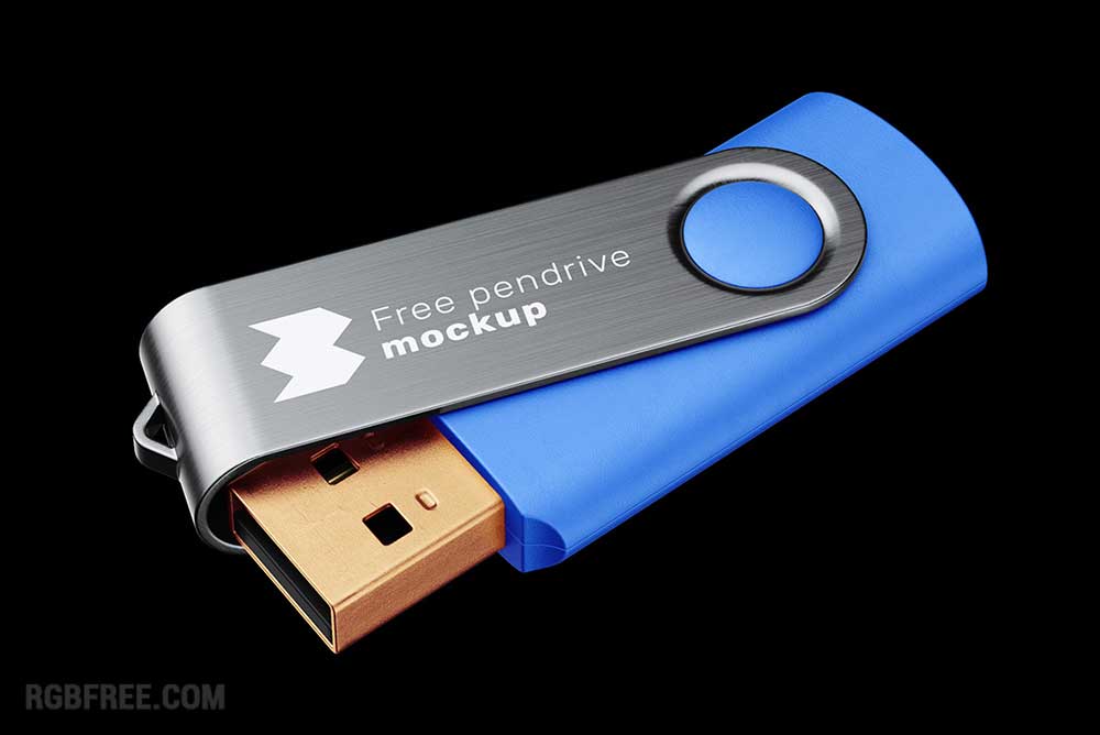 Free USB mockup
