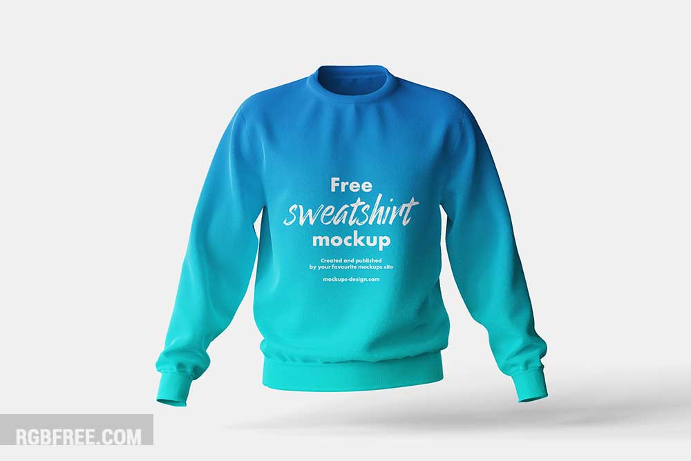 Free sweatshirt mockup