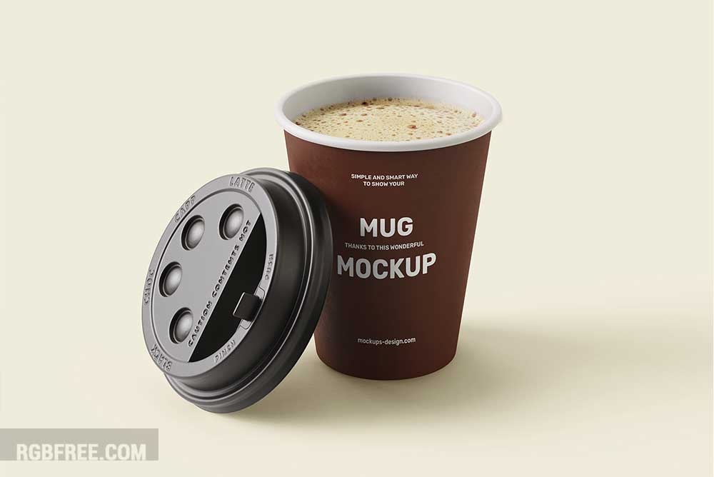 Coffee cup mockup