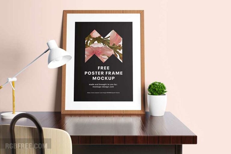 Free poster mockup