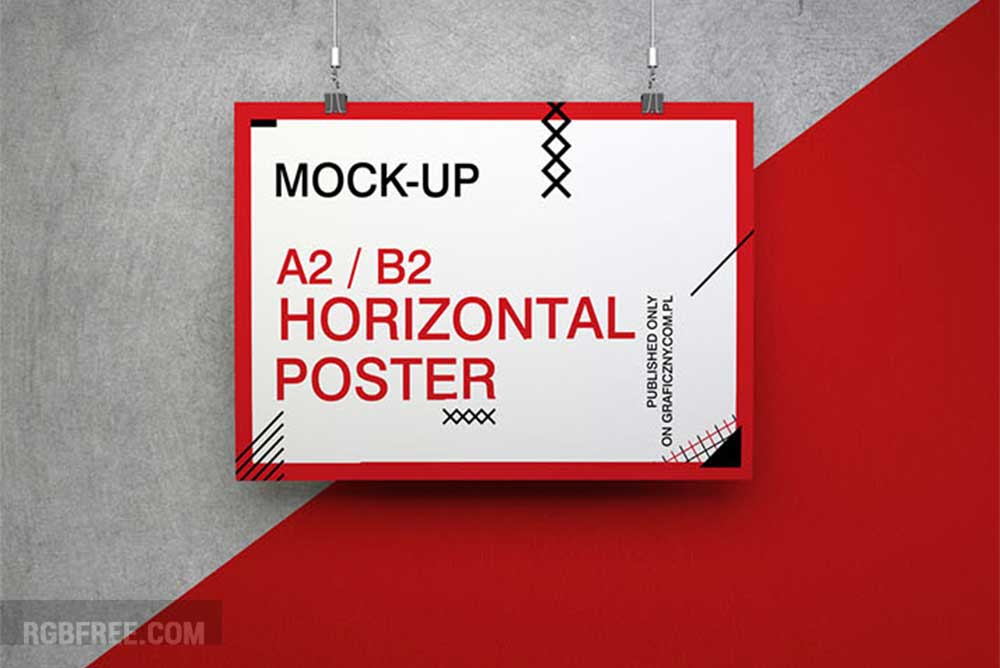 Poster set mockups