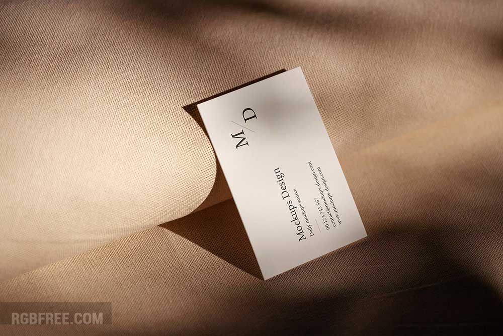 Business-card-on-linen-mockup-3