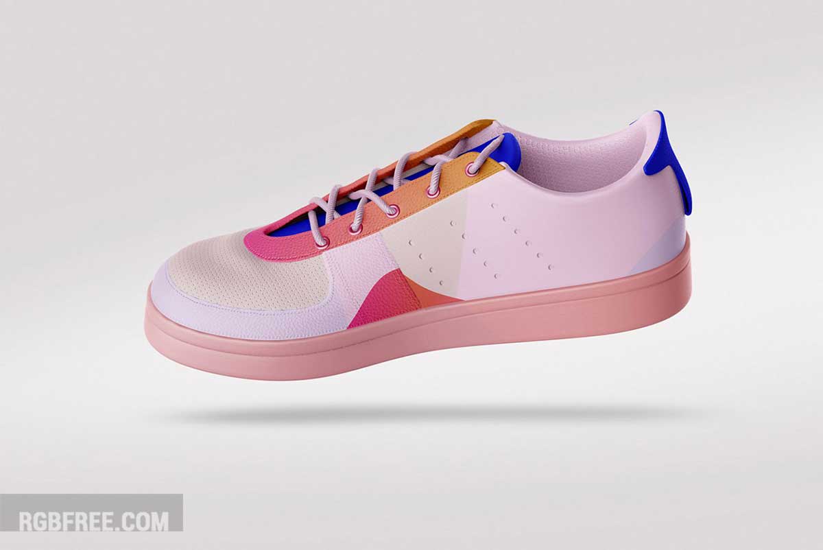 Free shoe mockup